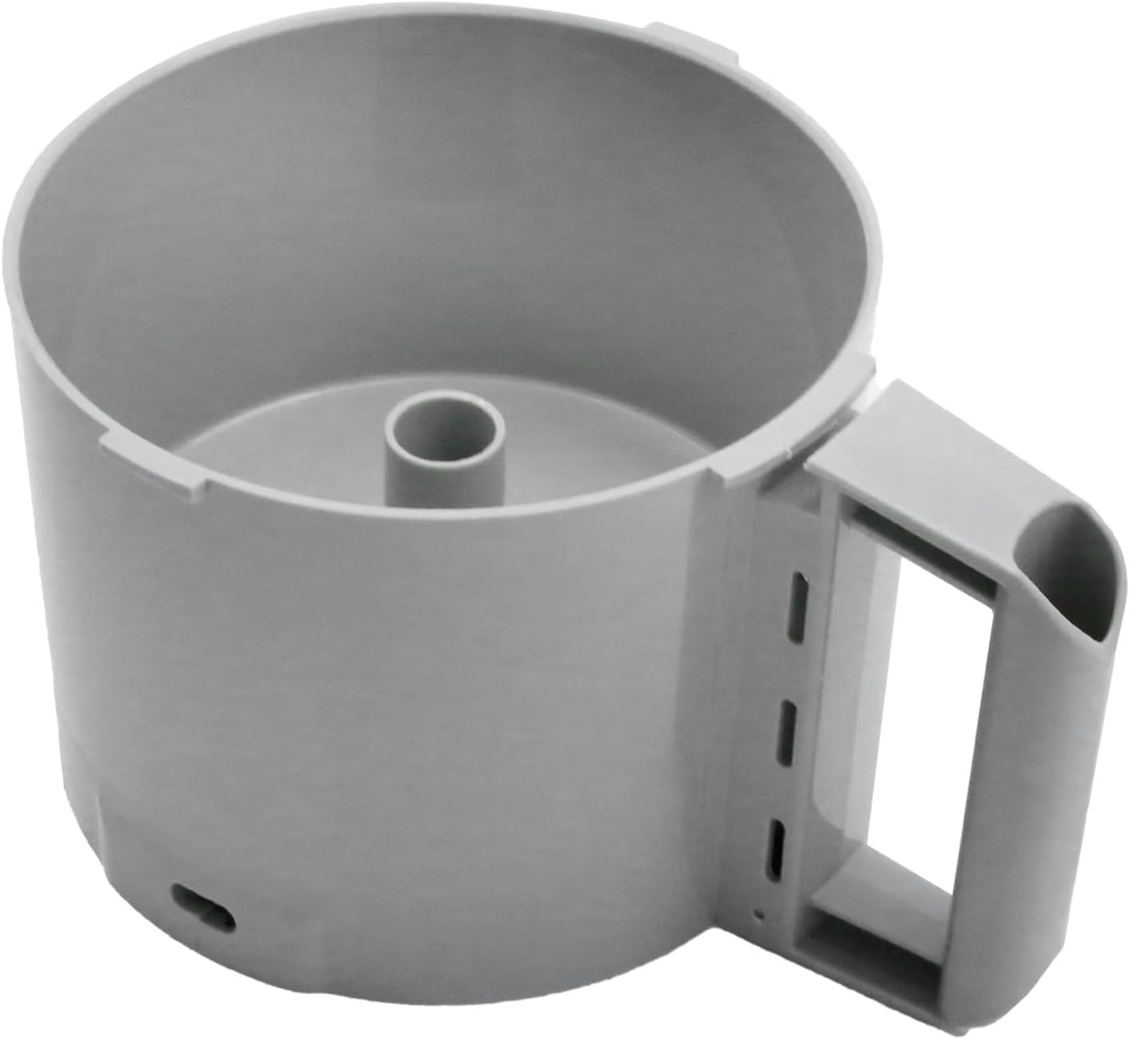 112204S 3 Quart Food Processor Cutter Mixer Bowl, Replacement for Robot Coupe R2 3L Gb, R2 DICE, R2 Dice, R2B, R2N Models