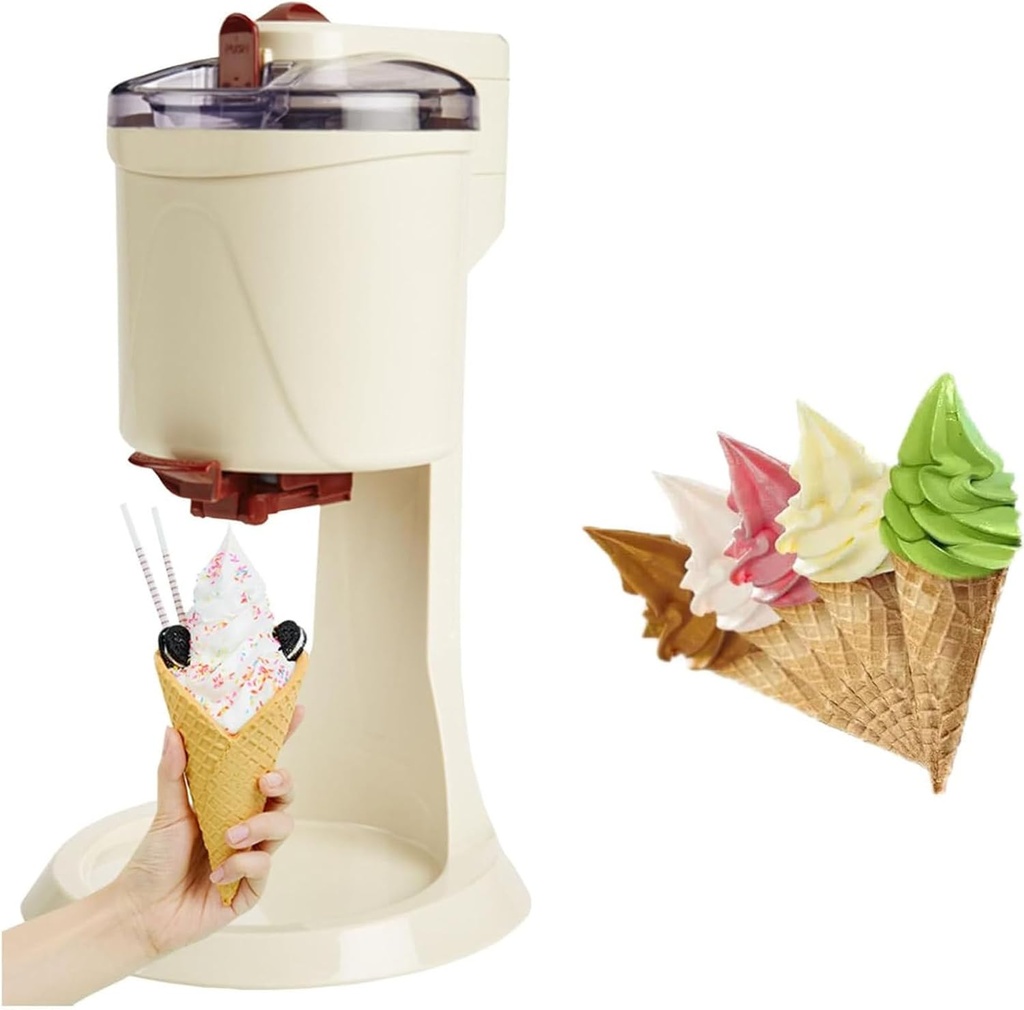 Soft Serve Ice Cream Maker,Yoghurt Ice Cream Maker,Home Ice Cream Maker,Quick DIY Kitchen