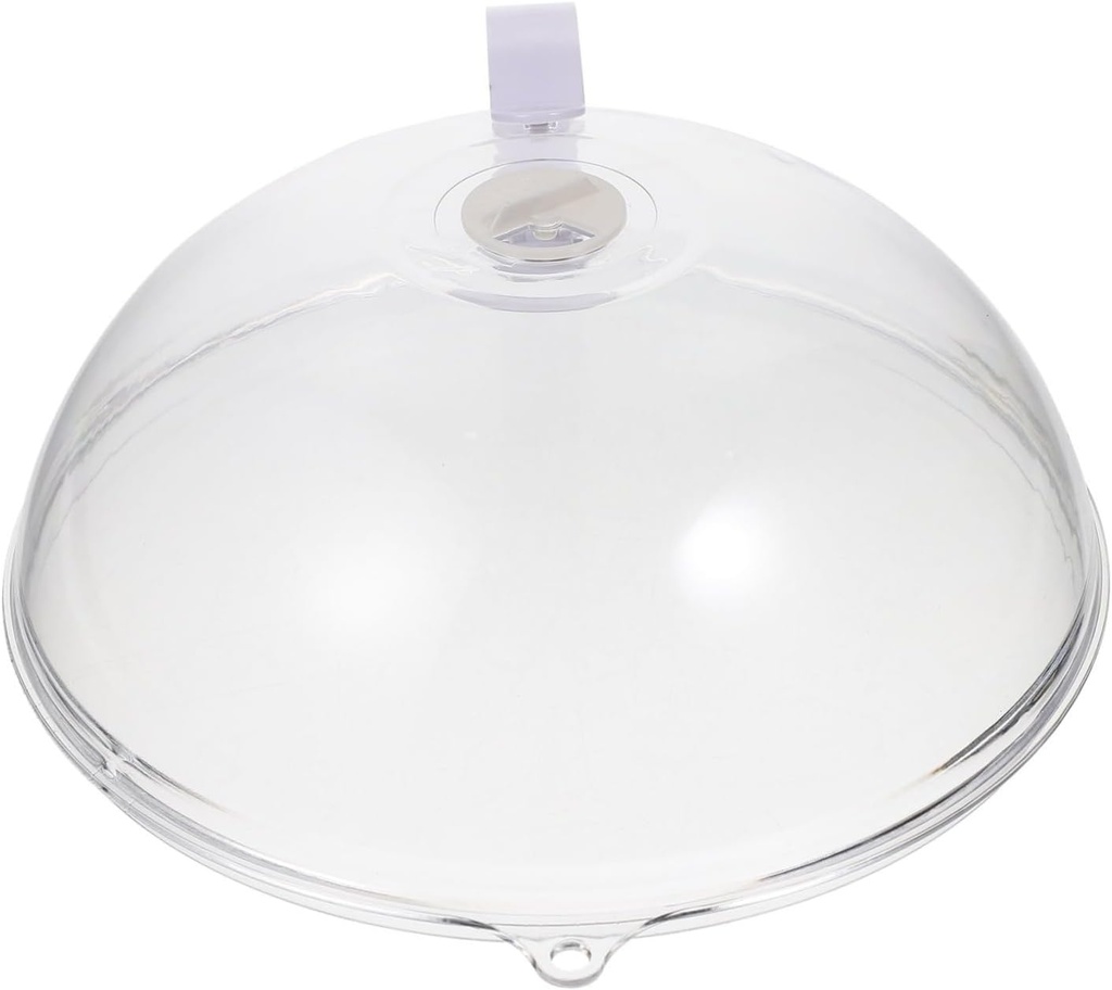 BESTYASH Stove Splash Guard Microwave Plate Cover Plastic Food Cover Heat-resistant Lid for Kitchen