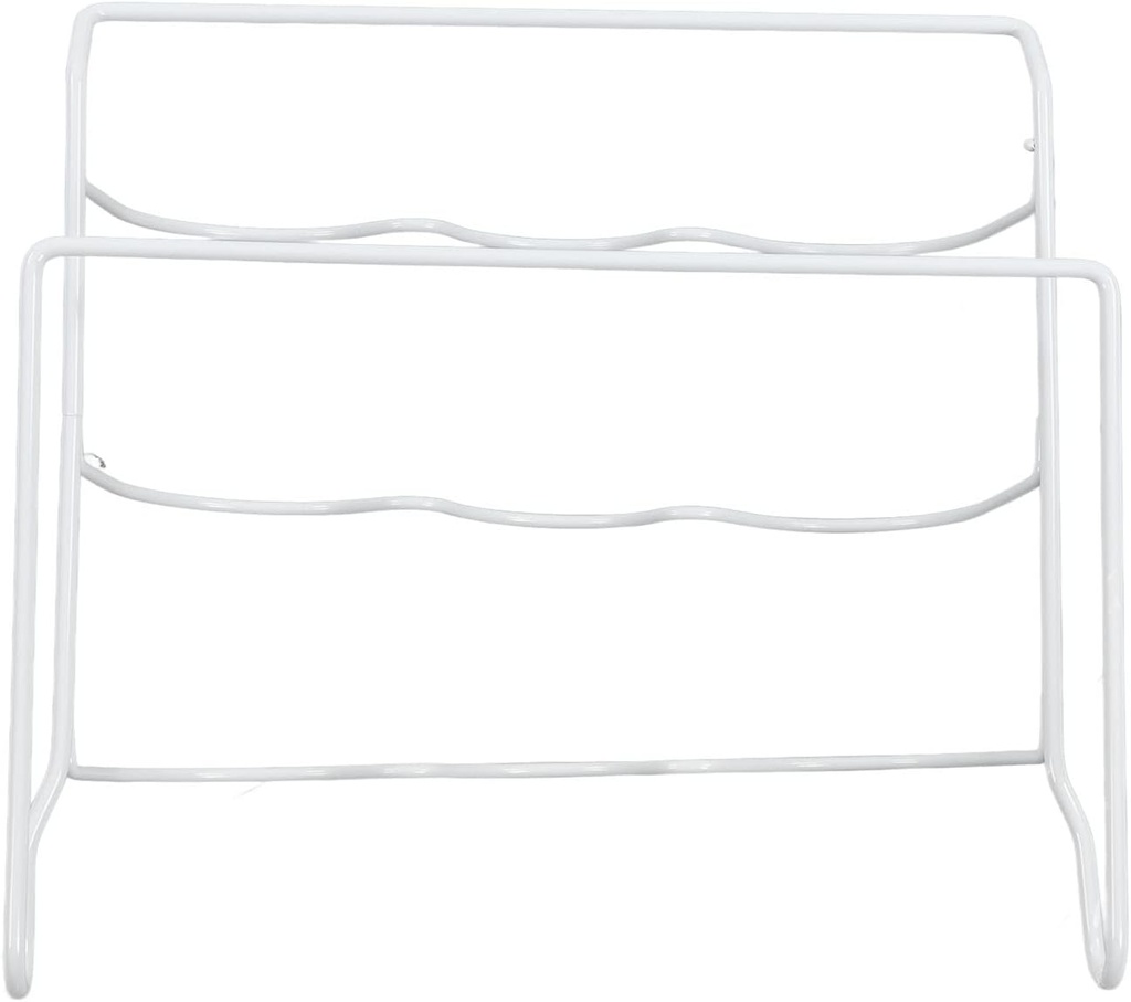 CDQL Fridge Wine Rack Holder,Water Bottle Holder,Stackable Drink Bottles Shelf Soda Can Storage Organizer,Odorless Strong Bearing Capacity Thickened Metal Material for Refrigerator