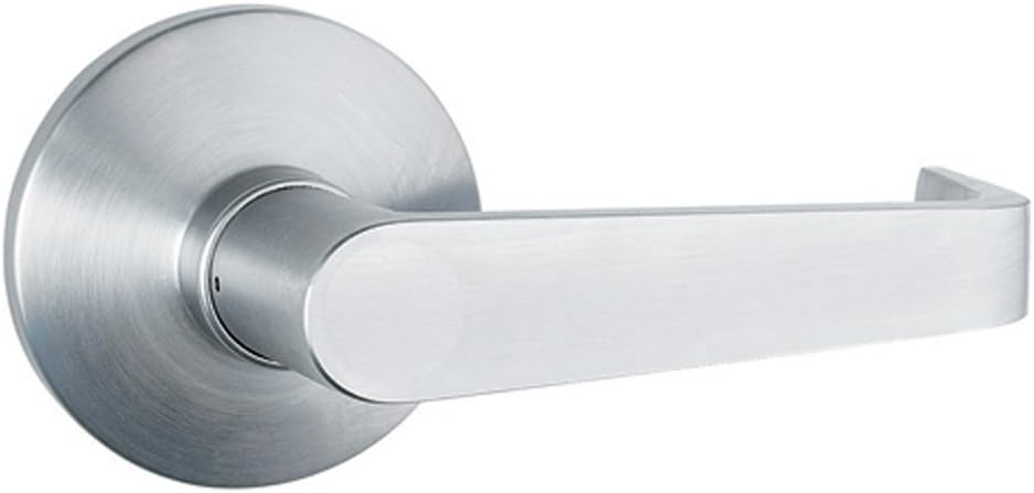 Global Door Controls TH1100-LHPSAL Aluminum Passage Lever Exit Device Trim