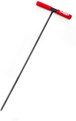 Bully Tools 99201 36" Manhole Cover Hook. Steel Tstyle Handle